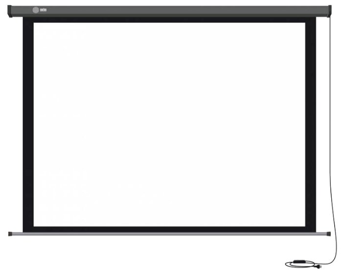 Рулонный матовый белый экран cactus Professional Motoscreen CS-PSPM-152X203 (фото modal 2)