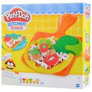 Масса для лепки Play-Doh Пицца (B1856) (фото modal nav 1)