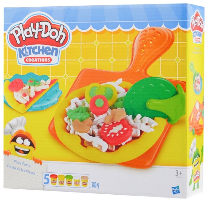 Масса для лепки Play-Doh Пицца (B1856) (фото modal 1)
