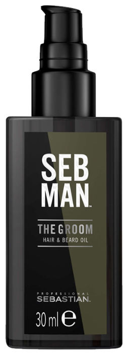 SEBASTIAN Professional Масло для ухода за бородой и волосами Seb Man The Groom (фото modal 1)