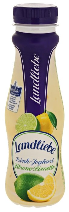 Питьевой йогурт Landliebe Лимон-лайм 1.5%, 275 г (фото modal 2)