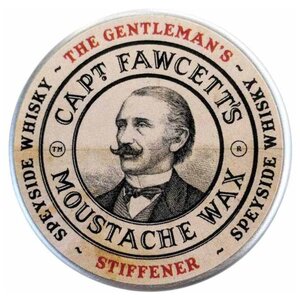 Captain Fawcett Воск для усов Gentlemans Stiffener Malt Whisky (фото modal nav 1)