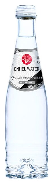 Вода минеральная питьевая артезианская Enhel Brilliant Water негазированная, стекло (фото modal 1)