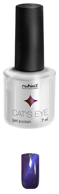 Набор для маникюра Runail магнит и гель-лак Cat’s eye (фото modal 9)