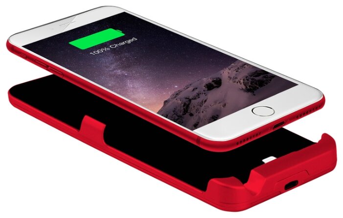 Чехол-аккумулятор INTERSTEP Metal battery case для iPhone 6/7 (фото modal 10)