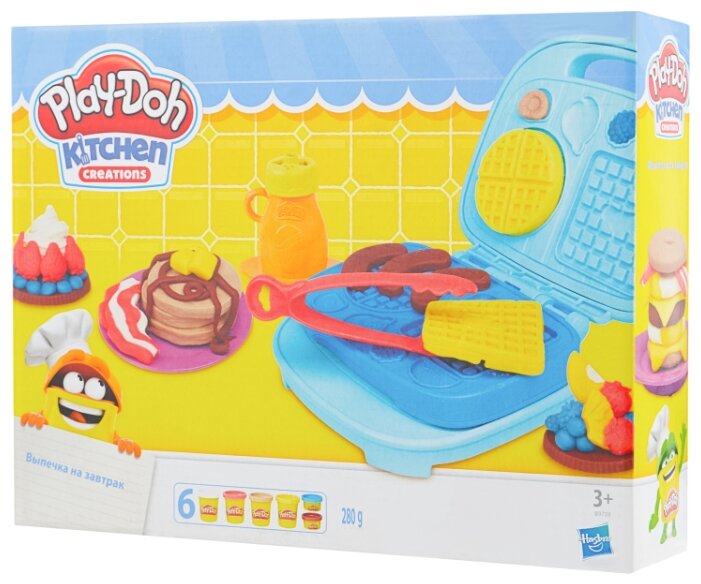 Масса для лепки Play-Doh Сладкий завтрак (B9739) (фото modal 1)