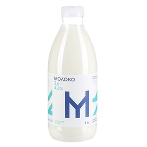 Молоко Братья Чебурашкины пастеризованное 3.6%, 1 л (фото modal nav 1)