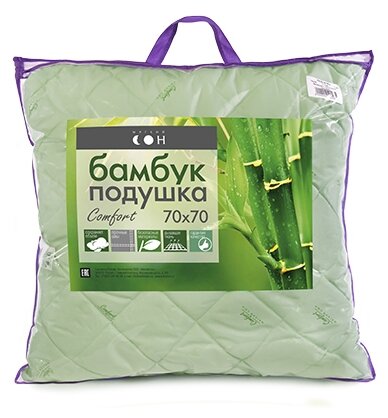 Подушка Мягкий сон Comfort Бамбук 70 х 70 см (фото modal 4)