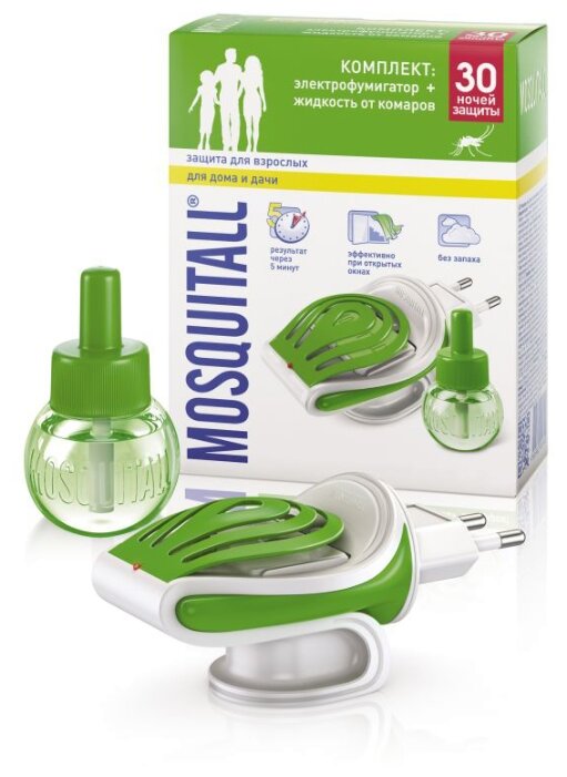 Фумигатор + жидкость Mosquitall Защита для взрослых (фото modal 2)