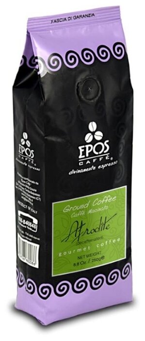 Кофе молотый Epos Afrodite, без кофеина (фото modal 1)