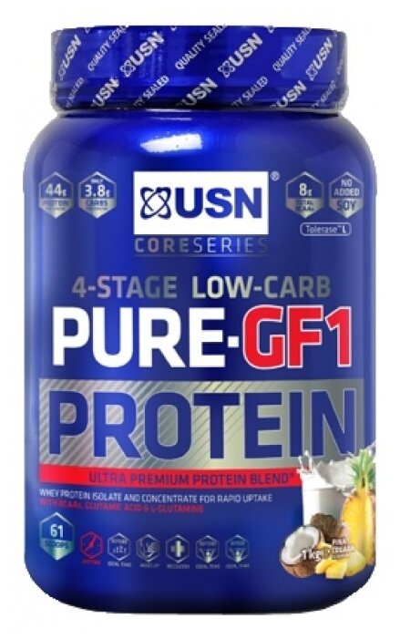 Протеин USN Pure GF-1 (1000 г) (фото modal 3)