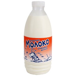 Молоко Утренней дойки пастеризованное 6%, 1 л (фото modal nav 1)