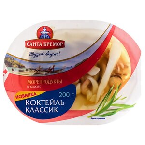 Русское Море Коктейль из морепродуктов Классик в растительном масле (фото modal nav 1)