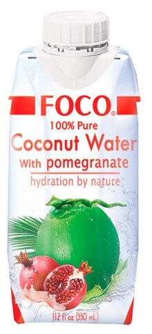 Вода кокосовая FOCO с соком граната (фото modal 1)