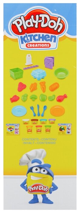Масса для лепки Play-Doh Готовим обед (E1936) (фото modal 4)