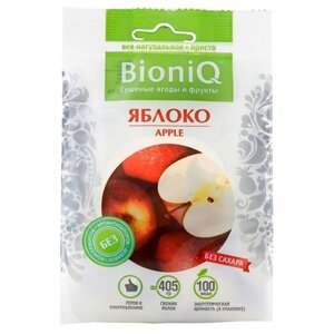 Яблоко BioniQ сушеное, 50 г (фото modal nav 1)
