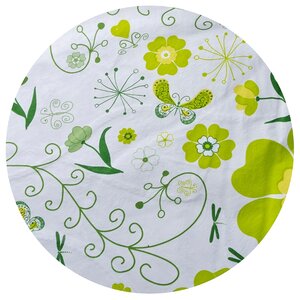 Скатерть Vetta Зелёные цветы 479-174 110х140 см (фото modal nav 3)