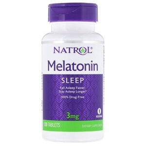 Мелатонин Natrol Melatonin 3 mg (120 таблеток) (фото modal nav 1)