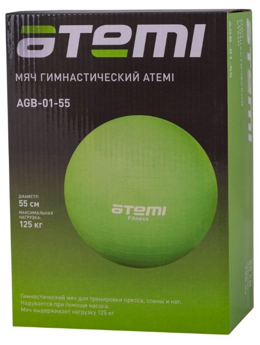 Фитбол ATEMI AGB-01-55, 55 см (фото modal 2)