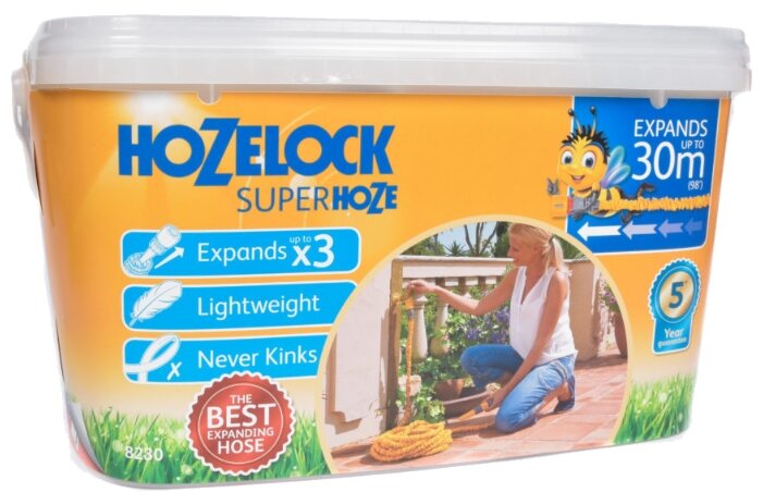 Комплект для полива HOZELOCK Superhoze 30 метров (8230) (фото modal 2)