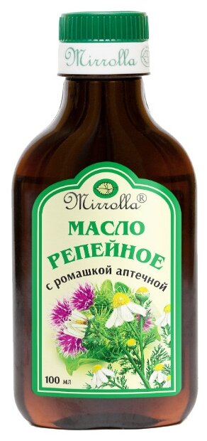 Mirrolla Репейное масло с ромашкой аптечной (фото modal 1)