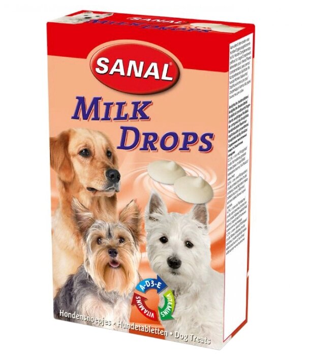 Лакомство для собак Sanal Milk Drops (фото modal 2)