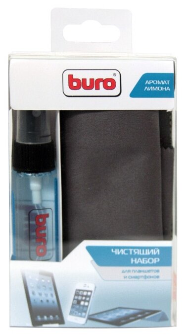 Набор Buro BU-Tablet+Smartphone чистящий гель+сухая салфетка для экрана (фото modal 1)