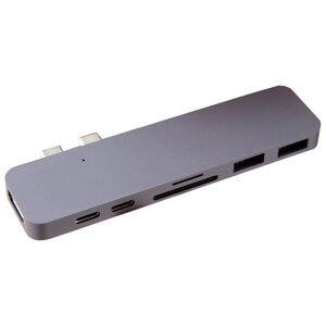 USB-концентратор HyperDrive DUO GN28B, разъемов: 4 (фото modal nav 6)