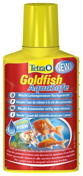 Tetra Goldfish AquaSafe средство для подготовки водопроводной воды (фото modal 1)