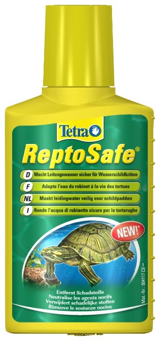 Tetra ReptoSafe средство для подготовки водопроводной воды (фото modal 1)