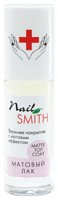 Верхнее покрытие Nail Smith Matte Top Coat 8 мл (фото modal 1)