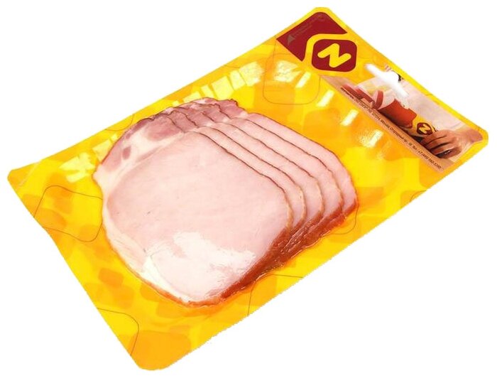 Останкино Корейка варено-копченая из свинины нарезка 150 г (фото modal 1)