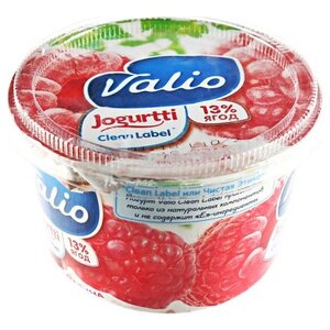 Йогурт Valio clean label малина 2.6%, 180 г (фото modal nav 1)