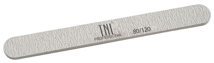 TNL Professional Пилка узкая хит продаж, 80/120 грит (в индивидуальной упаковке) (фото modal 1)