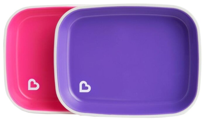 Комплект посуды Munchkin Цветные тарелки (12447) (фото modal 4)