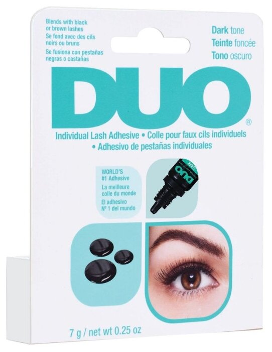 Duo Клей для пучков Individual Lash Adhesive Dark 7 г (фото modal 1)