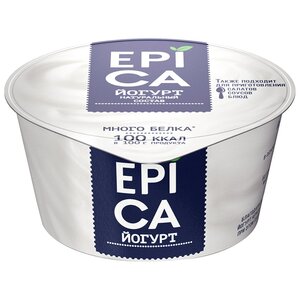 Йогурт EPICA натуральный 6%, 130 г (фото modal nav 1)