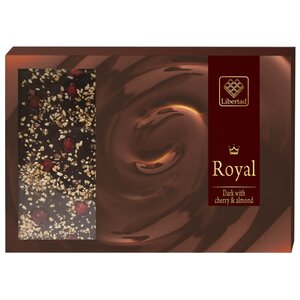 Шоколад Libertad Royal темный с вишней и миндалем (фото modal nav 1)