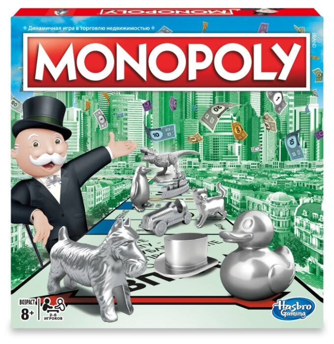 Настольная игра Hasbro Игры Monopoly Классическая Обновленная C1009 (фото modal 4)