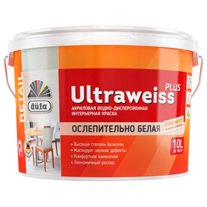 Акриловая краска Dufa Retail Ultraweiss Plus (фото modal nav 1)