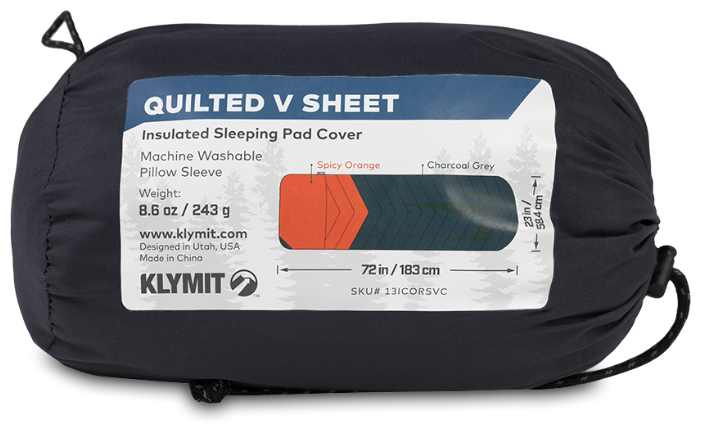 Чехол для коврика Klymit Quilted V Sheet 183х58.4 см (фото modal 5)