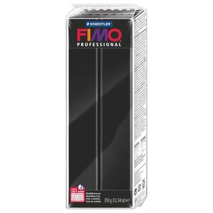 Полимерная глина FIMO Professional 350 г черный (8001-9) (фото modal nav 1)