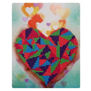 Color Kit Набор алмазной вышивки Сердце в Ваших руках (M004) 17х21 см (фото modal nav 1)