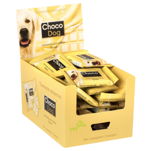 Лакомство для собак VEDA Choco Dog шоколад белый (фото modal nav 4)