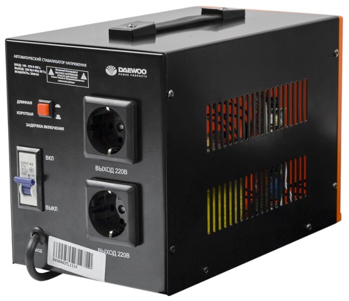 Стабилизатор напряжения Daewoo Power Products DW-TZM500VA (фото modal 2)