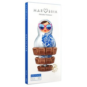 Шоколад MaRussia Delicate молочный, 32% какао (фото modal nav 1)