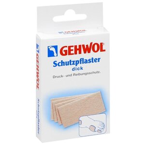 Gehwol Schutzpflaster dick пластырь защитный толстый, 4 шт. (фото modal nav 1)