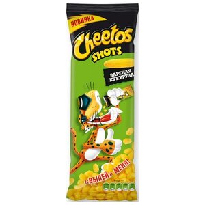 Кукурузные палочки Cheetos Shots Вареная кукуруза 18 г (фото modal nav 2)