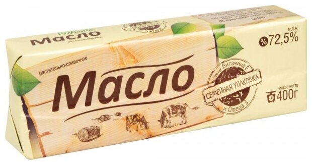 El Viento Масло растительно-сливочное 72.5%, 400 г (фото modal 1)