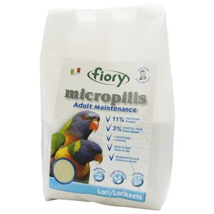 Fiory корм Micropills Lori/Lorikeets для попугаев лори (фото modal nav 1)